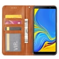 thumbnail image 4 of Allytech Galaxy A70 Case Wallet Cover, Slim Fit Folio Kickstand Flip Shockproof Lightweight Corner Protection Anti-slip Impact Resistant Cards Holder Wallet Cases Covers for Samsung Galaxy A70, Brown, 4 of 6