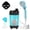Blue, variant on Lixada Portable Shower for Camping, Outdoor Electric Shower Rechargeable Pump with Intelligent Display, Camping Shower Head Nozzle for Camping, Hiking, Traveling, Washing