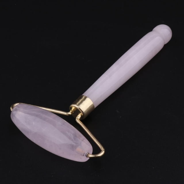 Rodillo de masajeador de jade Colcomx Ador facial Rosado