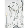 thumbnail image 7 of St. Francis 6 light Chrome Chandelier Clear Royal Cut Crystal, 7 of 7