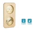 thumbnail image 7 of Wooden Sauna Thermometer and Hygrometer 2 in 1 Humidity Temperature Measurement Family Hotel Sauna Room, 7 of 7
