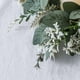 thumbnail image 4 of Vela de Aromaterapia con Plantas Verdes, de Pvc, con Forma de Corona de Flores Artificiales, Ideal para Decorar Mesas y Bodas, 25 Cm de Diámetro, Ideal para Regalar., 4 of 6