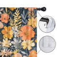 thumbnail image 4 of Blackout Kids Curtains,Pioneer Flower Childrens Insulated Curtains Set Of 2,Bedroom Essentials,Toddler Room Decor 52x63in(132x160cm), 4 of 4