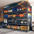 thumbnail image 5 of REIBII 55" W Garage Shelving 5 Tier Metal Shelving 72" H Adjustable Garage Storage Shelf,3000 LBS, 5 of 7