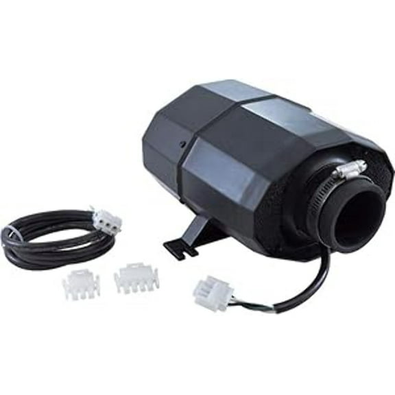 HYDROQUIP Silent Aire Blower with 42" Adapter Cord and 6” Universal Cord/Plug 120V 1 HP