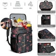 thumbnail image 4 of Astronaut Cooler Backpack - 20L Insulated Leakproof Soft Cooler Bag for Picnic, Camping & Travel, High-Capacity for 26 Cans, Space & Planet Aesthetic, 4 of 5