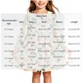 thumbnail image 4 of Wilark Girls Cotton Dress Cute Casual Printed Long Sleeve Fall A Line Dress Yellow 5, 4 of 9