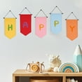 thumbnail image 5 of Uxcell Blank Canvas Banners, Pin Display Wall Banner for Home Decor, Pink, 5 of 7