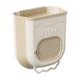 thumbnail image 2 of Wall Mounted Household Foldable Trash Can Kitchen Folding Trash Can Hanging Plastic Telescopic Storage Bin, 2 of 6