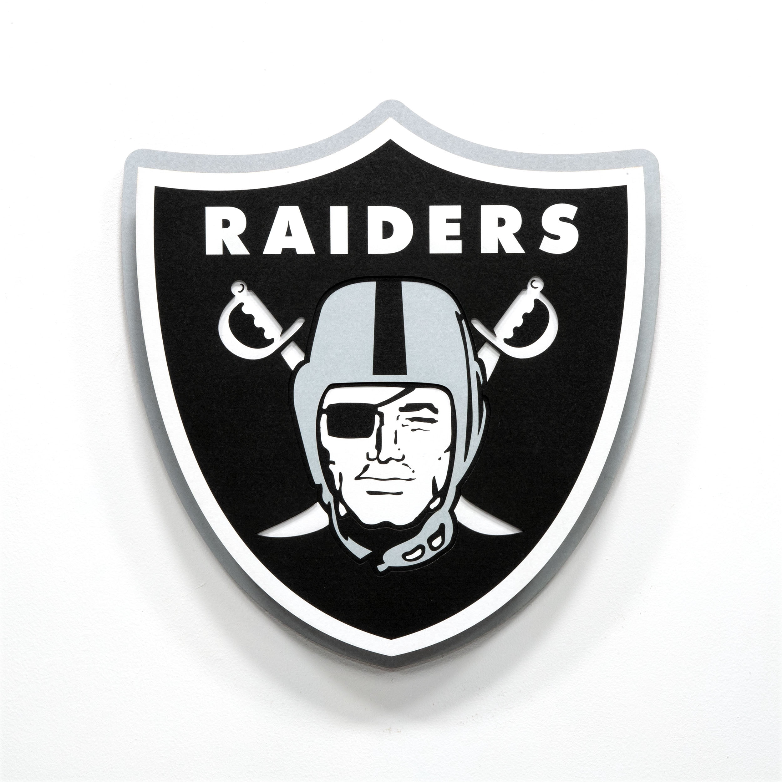 YouTheFan NFL Las Vegas Raiders 3DX Die Cut Wall Art