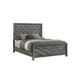 thumbnail image 3 of Denver Modern Style 5PC Twin Bedroom Set Made With Wood in Gray, 3 of 16
