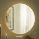 thumbnail image 2 of Espejo Led Luz Cálida Circular Diámetro 60 cm Imagen Hd, 2 of 6