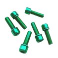 thumbnail image 3 of s for Road Bike M5x18 Hex Screws Carbon , for Disc Brake Caliper / Handlebar Stem / Rear Rack / Water Bottle Cage , Geen, 3 of 6
