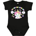 thumbnail image 3 of Inktastic My Pop Pop Loves Me with Cute Rainbow Unicorn Boys or Girls Baby Bodysuit, 3 of 5