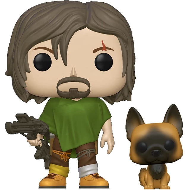 Funko Pop! TV yamp; Buddy: Walking Dead - Daryl con perro Funko POP