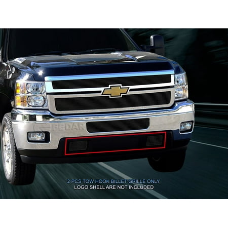Chevy Silverado Tow Hook - Fedar Tow Hook Billet Grille For 2011-2014 Chevy Silverado 2500/3500