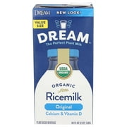 Dream Organic Original Ricemilk, 64 fl oz (Pack of 8)