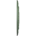 thumbnail image 4 of Ekena Millwork 15 3/4"OD x 3 1/4"ID x 1"P Galway Ceiling Medallion (Fits Canopies up to 3 1/4"), Hand-Painted Athenian Green, 4 of 6