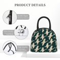 thumbnail image 4 of Disketp Flying Swans Bolsa Térmica para Almuerzo, Lonchera con Abertura Amplia y Gran Capacidad, Organizador Reutilizable para Mujeres, Hombres y Adultos, 4 of 6