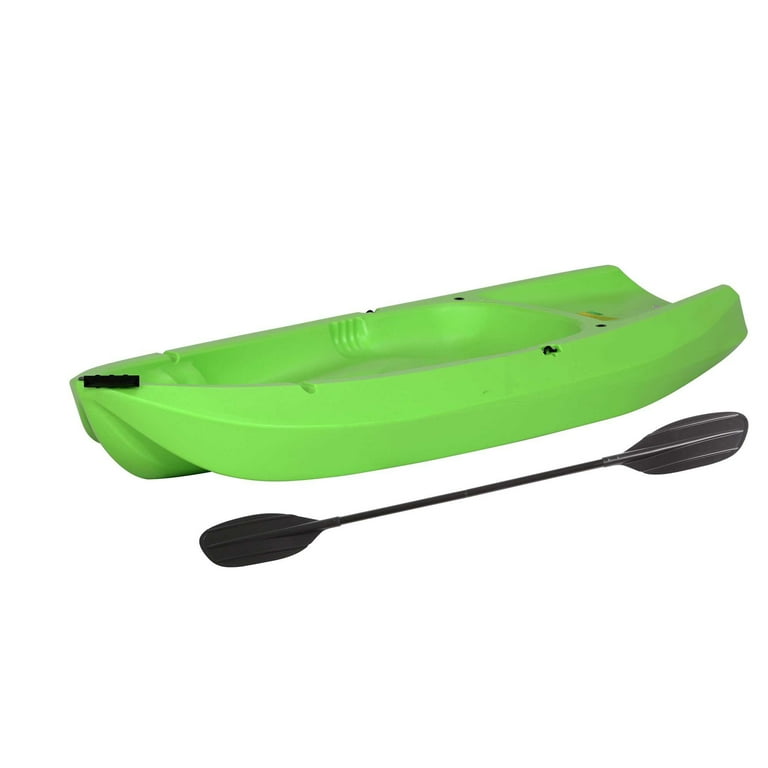 Lifetime Kids 6 ft Wave Kayak with Paddle, Green (90780) - Walmart.com