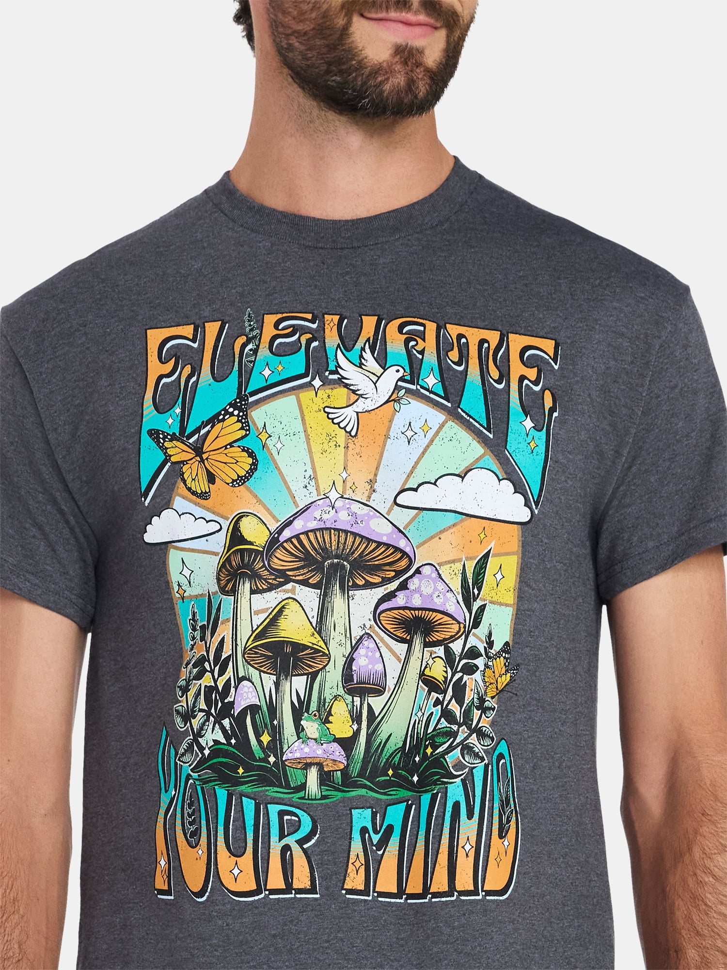 Humor Men's and Big Men's Graphic Tee with Short Sleeves, Sizes S-3XL