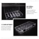 thumbnail image 3 of GOOHOCHY Caja de almacenamiento de plástico transparente con 18 compartimentos para guardar joyas y pendientes., 3 of 7
