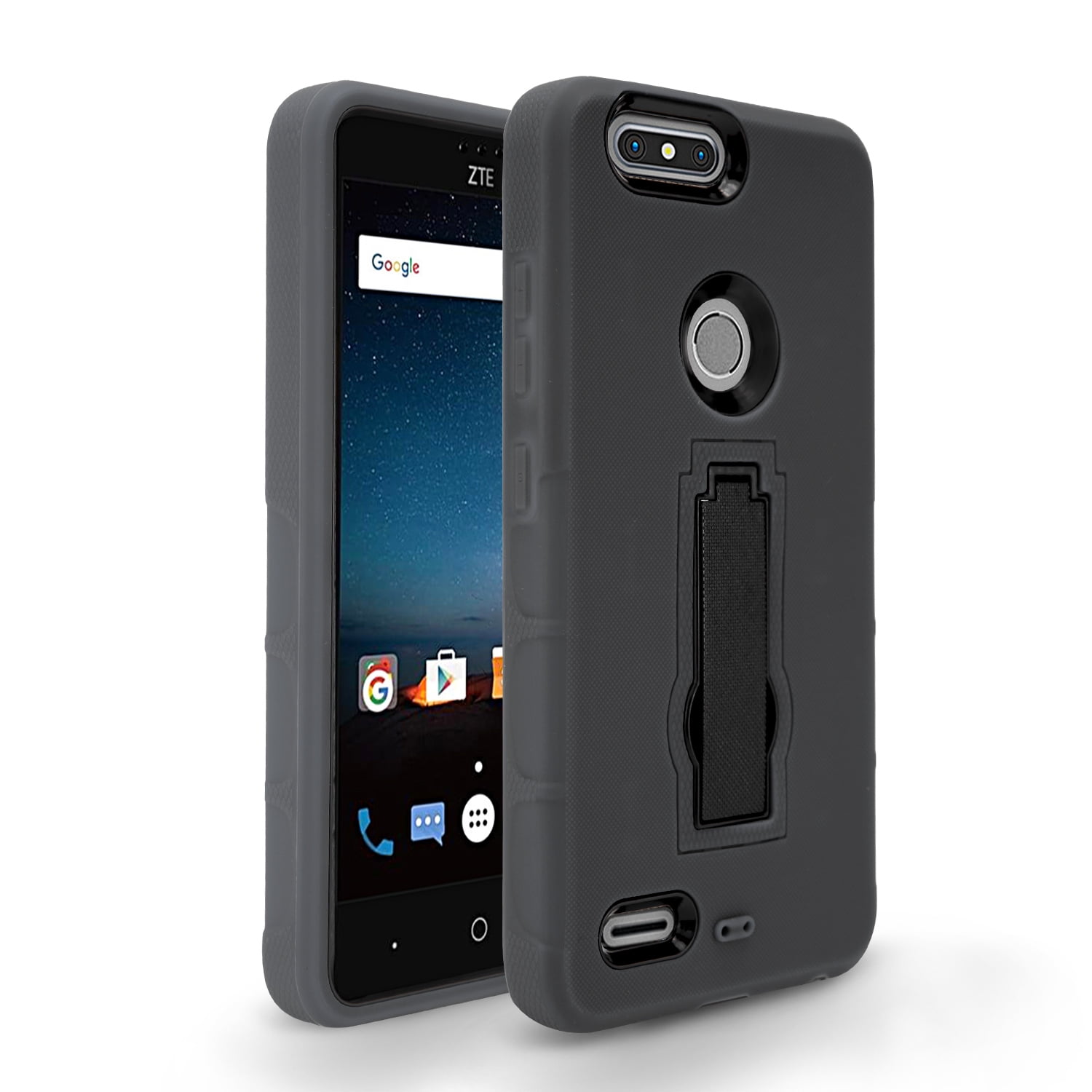 ZTE Blade Z Max Case, ZTE Sequoia Z982 Case, Heavy Duty Rugged Hard ...