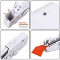 thumbnail image 4 of Handheld Sewing Machine, Cordless Handheld Electric Sewing Machine, Quick Handy Stitch for Fabric Clothing Kids Cloth Pet Clothes-white, 4 of 9