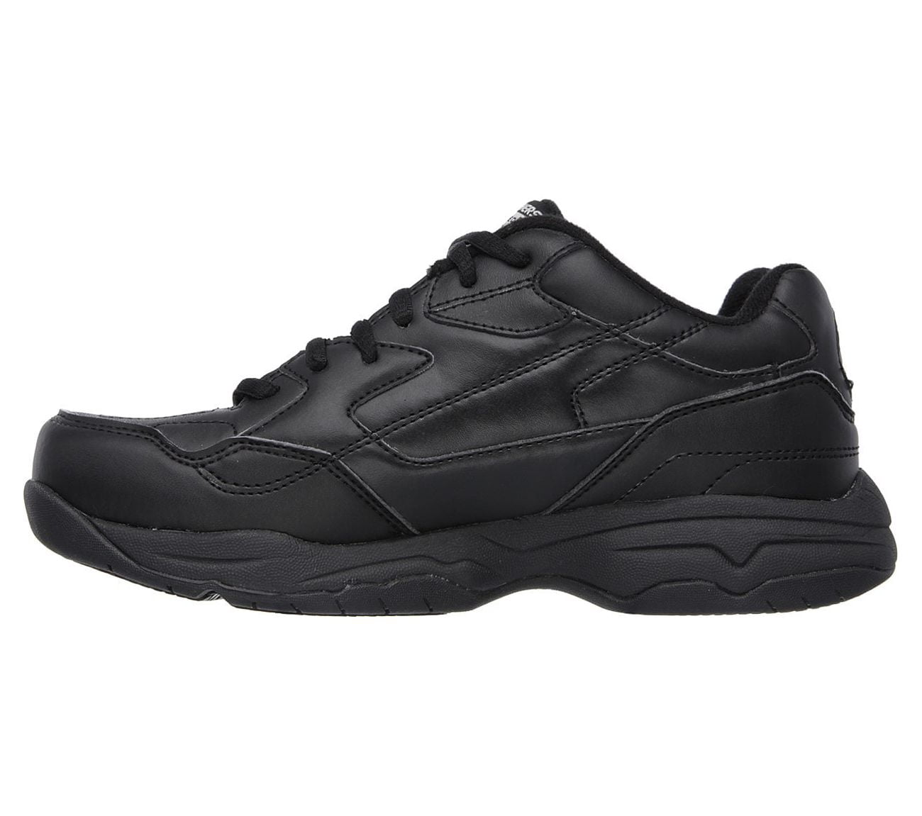 Skechers Work Women's Relaxed Fit Felton - Albie Slip Resistant Work Shoes - Wide Available