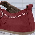thumbnail image 5 of Wensltd Women Shoes Slip On Loafers Solid Color Spring Fall for Daily Office Wear, 5 of 6