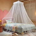 thumbnail image 4 of YAOMOBB Princess Bed Curtain Easy Install Bed Canopy Fluorescent Stars Kid Room Essential, 4 of 6