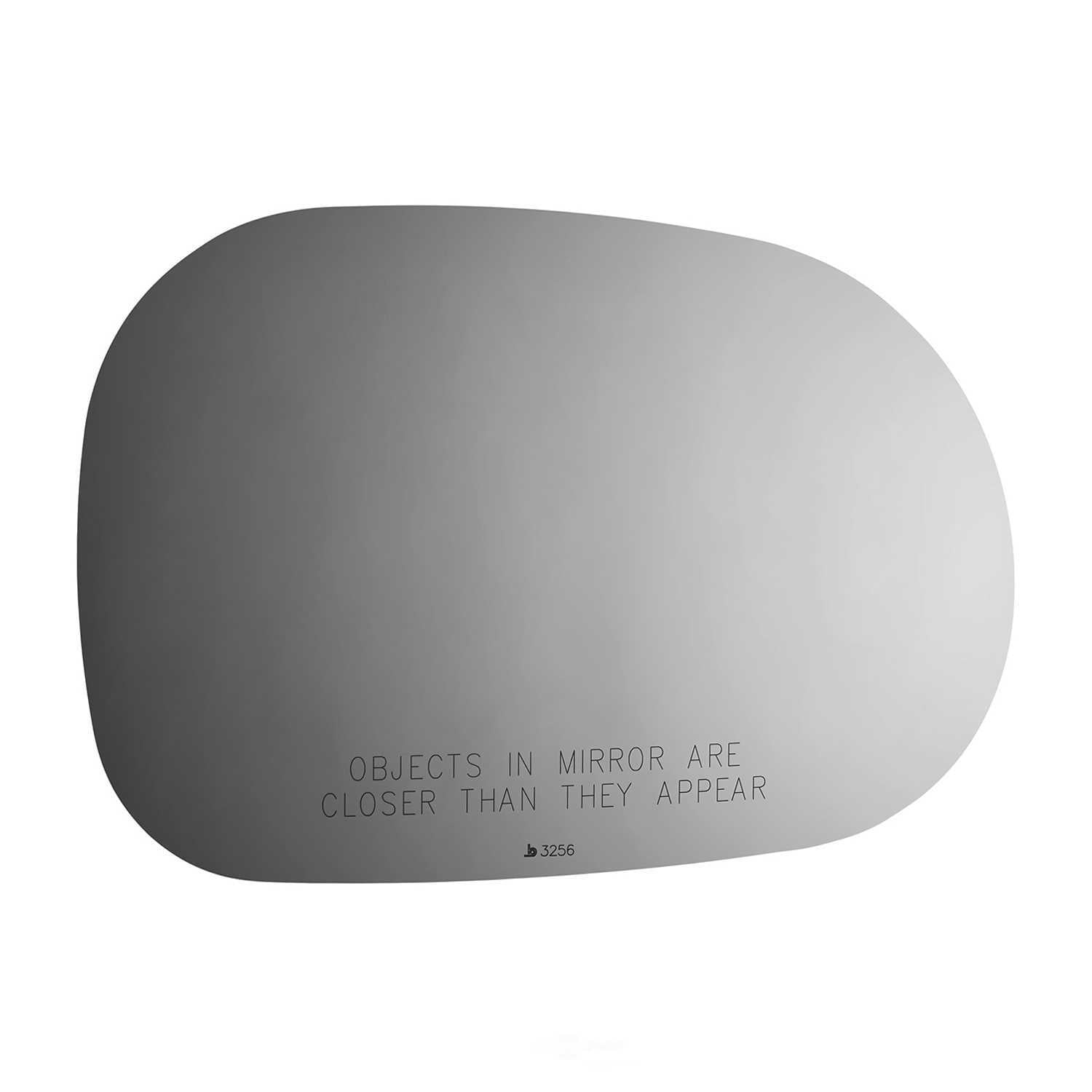 Burco Side View Mirror Replacement Glass - Clear Glass - 3256