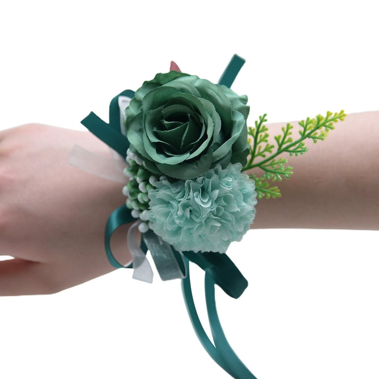 Rose Royal Wrist Corsages For Prom, Wrist Corsages For Wedding Bridal  Bridesmaid Girl Mother Women, Hand Flower For Wedding Formal Dinner Party  Homecoming Ceremony Anniversary - Temu
