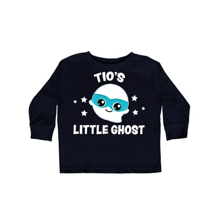 

Inktastic Cute Tio s Little Ghost with Stars Gift Toddler Boy or Toddler Girl Long Sleeve T-Shirt