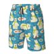 thumbnail image 4 of Balery Cute Polar Bear Fishing Traje de Baño Estilo Hawaiano para Hombre, Shorts de Secado Rápido con Bolsillos-Small, 4 of 6