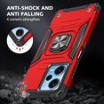 thumbnail image 2 of Funda de teléfono para Poco X5 Pro 5G de Uso Rudo Shock color + Mica de Cristal, 2 of 5