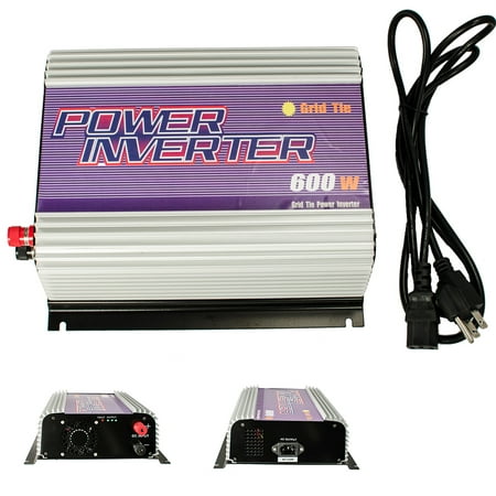 iMeshbean 600W 22-60V DC Input MPPT Grid Tie Solar Power InverterPure Sine