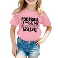 thumbnail image 2 of Gibobby Blusa Manga Larga Niñas Camisetas con estampado de de Rugby de manga corta para niños y niñas, ropa de moda (Rosa, 9-10 Años), 2 of 3