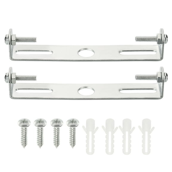 Uxcell 100x18x17mm Lighting Fixture Mounting Bracket Ceiling Light Plate 2 Set