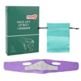 thumbnail image 1 of Facial Slimming Strap, Face Lifting Band Durable Adjustable Mercerized Cloth  For Home Purple, 1 of 8