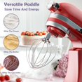 thumbnail image 3 of Accesorio de batidor GVODE de acero inoxidable para KitchenAid de 4,5 a 5 cuartos de galón, 3 of 7