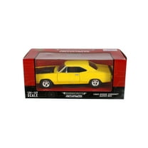 1969 Dodge Coronet Super Bee, Yellow - Showcasts 77315YL - 1/24 Scale Diecast Model Car