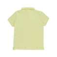 thumbnail image 2 of French Toast Women's Stretch Pique Polo - yellow, l (Big Girls), 2 of 3