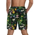 thumbnail image 4 of Fotbe Chamomile Men’s Swim Trunks Quick Dry Swim Shorts Board Shorts with Mesh Lining-Small, 4 of 9