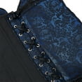 thumbnail image 4 of Grebrafan Bustier Corset Top Gothic Royal Blue M, 4 of 5