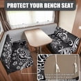 thumbnail image 2 of Uorisanigo Camper Accessories RV Dinette Cushion Covers Replacement Camper Cushions Cover Comfortable Polynesian Tattoo Print Couch Cushion Slipcovers Soft Sofa Furniture Protection, 2 of 7
