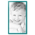 thumbnail image 2 of ArtToFrames 20" x 36" Aqua Picture Frame, 20x36 inch Green Wood Poster Frame (WOM-4428), 2 of 8