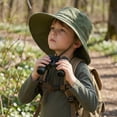 thumbnail image 7 of Tigivemen Outdoor Sun Hat for Toddler Breathable Wide Brim Fishing Hats Cartoon Prited Bucket Sunhats Size 1-3 Years, 7 of 7