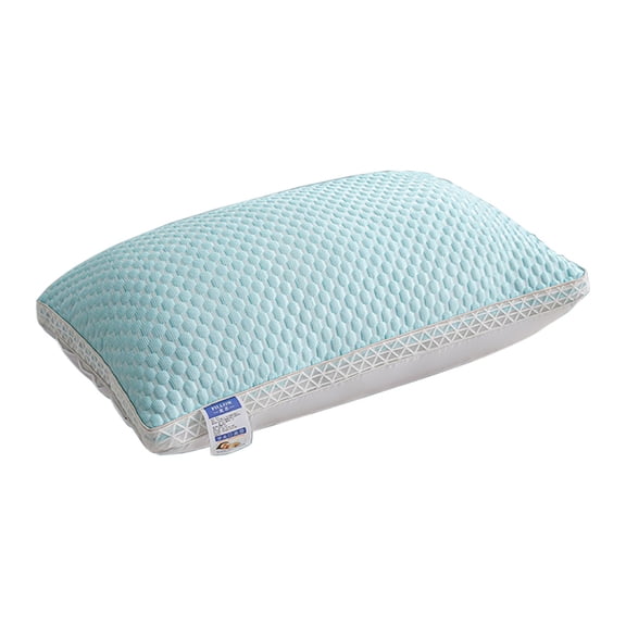 Rkxzt Pillow Adjustable Ergonomic Pillow for Back Side Stomach Sleepers Hotel Quality Firm Supportive Polyester 29x19 Inches Bedding|Polyester,White