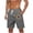 Gray, variant on LpwkSSA Mens Solid Color Swim Trunks Quick Dry Fabric Design Elastic Waistband Relaxed Silhouette for Beach Trips Beige XXL